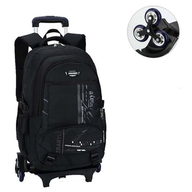 mochilas con carro para niños gris